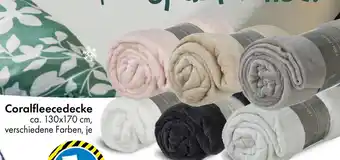 TEDi Coralfleecedecke Angebot