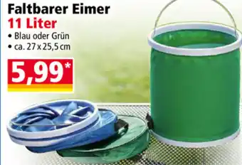Norma Faltbarer Eimer 11 Liter Angebot
