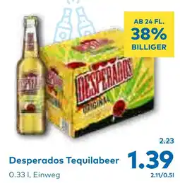 T&G Desperados Tequilabeer Angebot