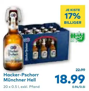 T&G Hacker-Pschorr Münchner Hell Angebot