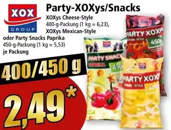 Norma Party-XOXys/Snacks Angebot