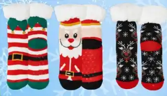 TEDi Xmas Ladies Home Socks Angebot