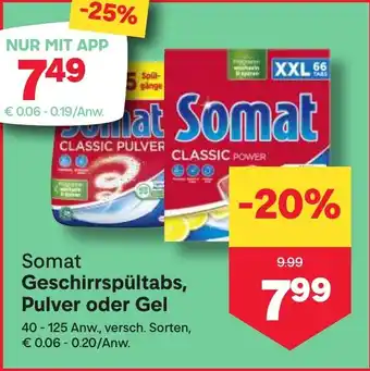 MPreis Geschirrspültabs, Pulver oder Gel Angebot