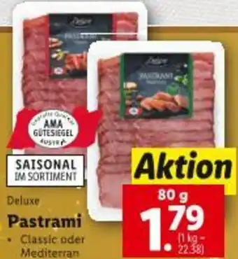 Lidl Pastrami Angebot