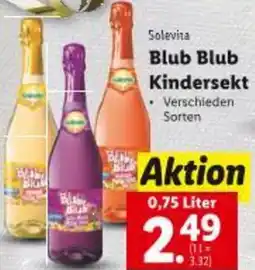 Lidl Blub Blub Kindersekt Angebot