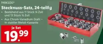 Lidl Stecknuss-Satz, 24-teilig Angebot