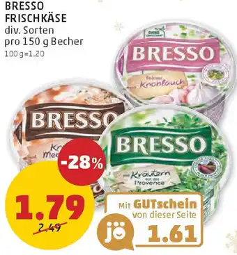 PENNY Bresso frischkäse Angebot