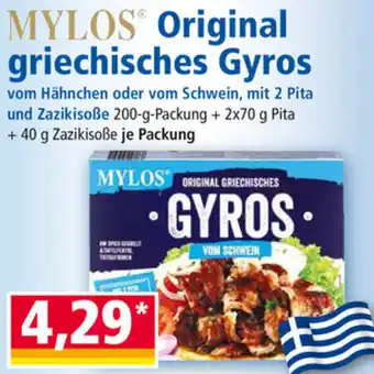Norma Mylos Original Griechisches Gyros 200 g Angebot