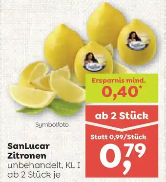 ADEG SanLucar Zitronen Angebot