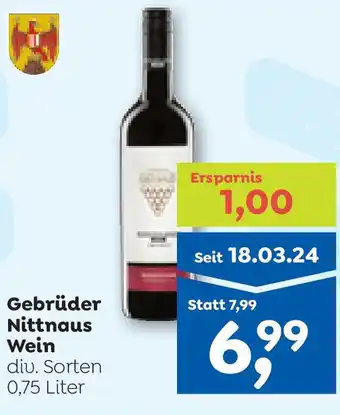 ADEG Gebrüder Nittnaus Wein Angebot