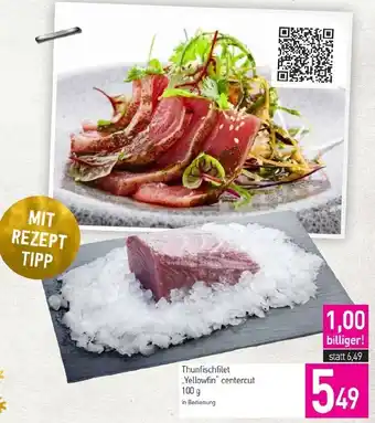 Sutterlüty Thunfischfilet Yellowfin centercut Angebot