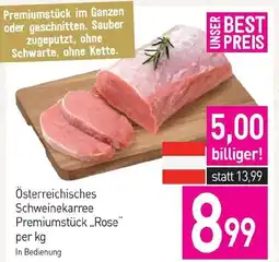 Sutterlüty Österreichisches Schweinekarree Premiumstück,,Rose" Angebot