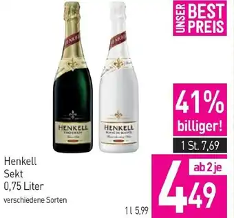 Sutterlüty Henkell Sekt Angebot