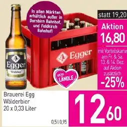 Sutterlüty Brauerei Egg Wälderbier Angebot