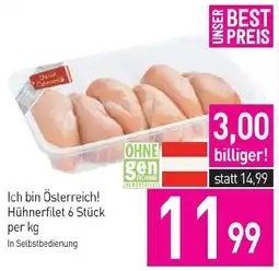 Sutterlüty Ich bin Österreich! Hühnerfilet 6 Stück Angebot