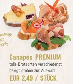 Sutterlüty Canapés premium Angebot