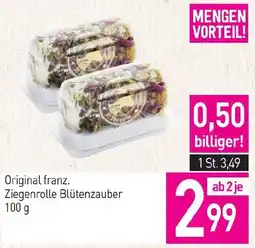 Sutterlüty Original franz. Ziegenrolle Blütenzauber Angebot