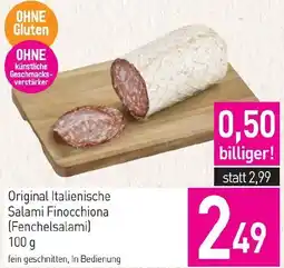 Sutterlüty Original Italienische Salami Finocchiona (Fenchelsalami) Angebot