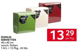 Transgourmet Dunilin servietten Angebot