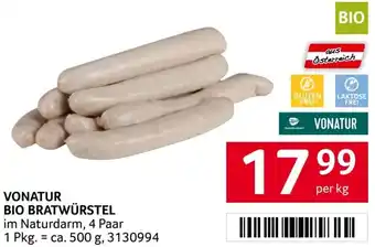 Transgourmet Vonatur bio bratwürstel Angebot