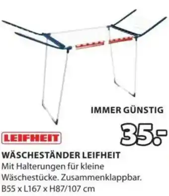 JYSK Wäscheständer leifheit Angebot