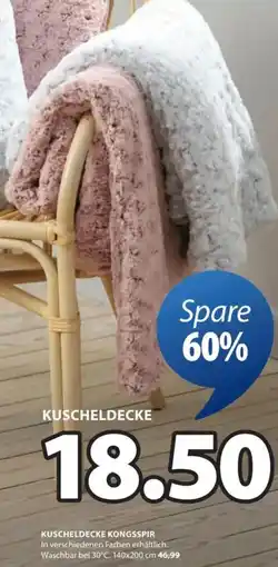 JYSK Kuscheldecke kongsspir Angebot