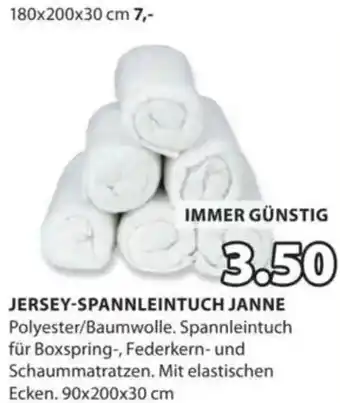 JYSK Jersey-spannleintuch janne Angebot