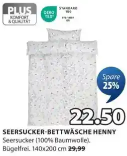 JYSK SEERSUCKER-BETTWÄSCHE HENNY Angebot