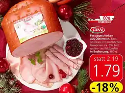 Spar Festtagsschinken Angebot