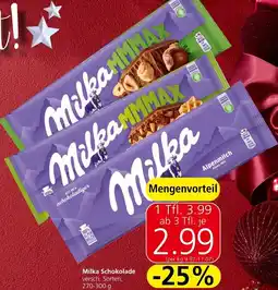 Spar Milka Schokolade Angebot