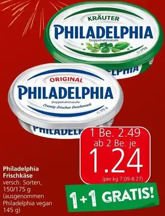 Spar Philadelphia Frischkäse Angebot