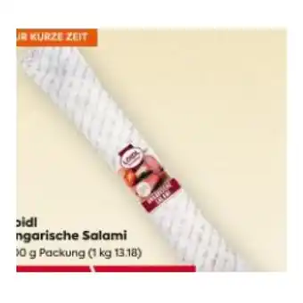 Billa Ungarische Salami BILLA Angebot