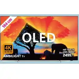 Red Zac 164 cm Ultra HD OLED Ambilight TV 65OLED759/12 UVP 2499 € RED ZAC Angebot