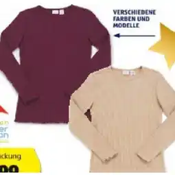 Hofer Damen-Langarmshirts, Doppelpkg. versch. Farben und Modelle HOFER Angebot