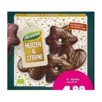 Denn's Biomarkt Bio-Lebkuchen „Herzen & Sterne” Denns BioMarkt Angebot