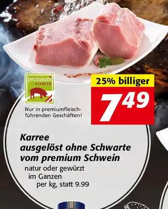 Nah&Frisch Karree Ausgelöst Ohne Schwarte Vom Premium Schwein Angebot