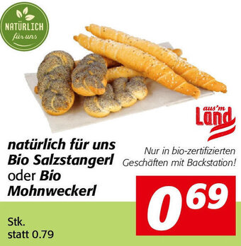Nah&Frisch Natürlich Für Uns Bio Salzstangerl Oder Bio Mohnweckerl Angebot