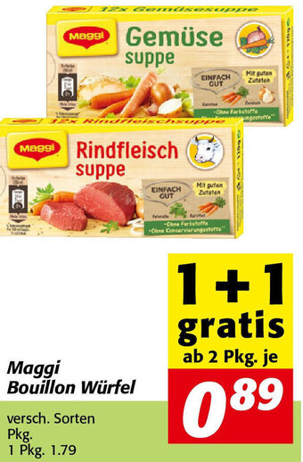 Nah&Frisch Maggi Bouillon Würfel Angebot