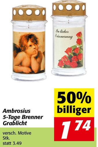Ambrosius 5- Tage Brenner Grablicht