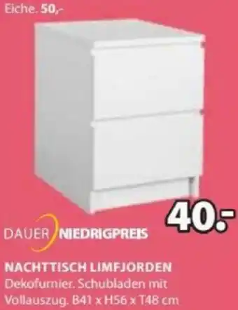 JYSK Nachttisch Limpfjorden Angebot