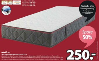 JYSK Taschenfederkernmatratze Gold S40 Angebot