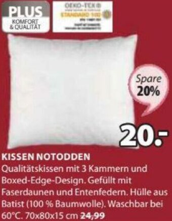 JYSK Kissen Notodden Angebot