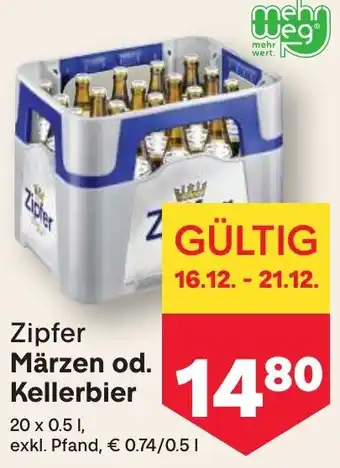 MPreis Zipfer Märzen od. Kellerbier Angebot