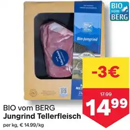 MPreis BIO vom BERG Jungrind Tellerfleisch Angebot