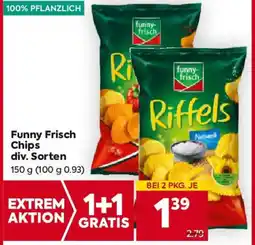 Billa Funny Frisch Chips Angebot