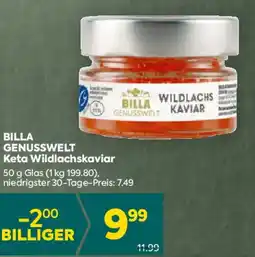 Billa Keta Wildlachskaviar Angebot