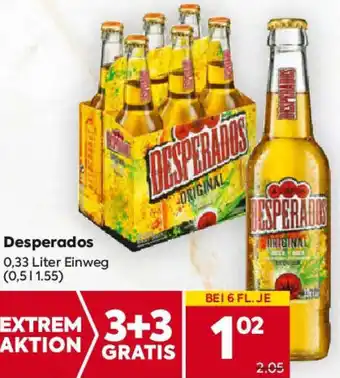 Billa Desperados Angebot