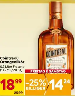 Billa Cointreau Orangenlikör Angebot