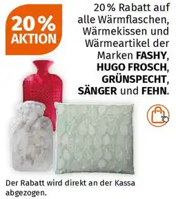 Müller FASHY, HUGO FROSCH, GRÜNSPECHT, SÄNGER und FEHN Angebot