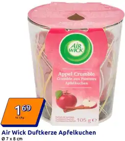 Action Air Wick Duftkerze Apfelkuchen Angebot